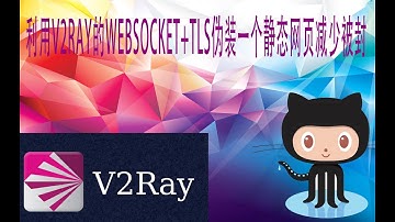 利用v2ray的WebSocket+TLS协议伪装一个github网站