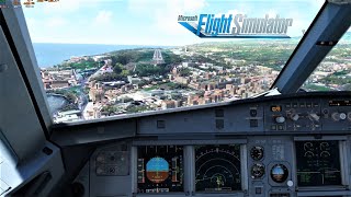MSFS 2020 – Fenix ​​A320 ultra soft landing at Ponta Delgada | Azores screenshot 4
