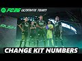 How To Change Kit Numbers On FC 26 Ultimate Team