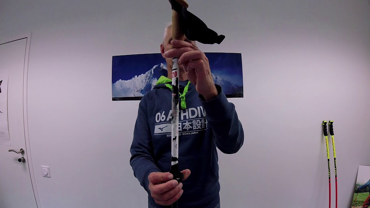 Bâtons de marche Guidetti GR20, randonnée été et hiver