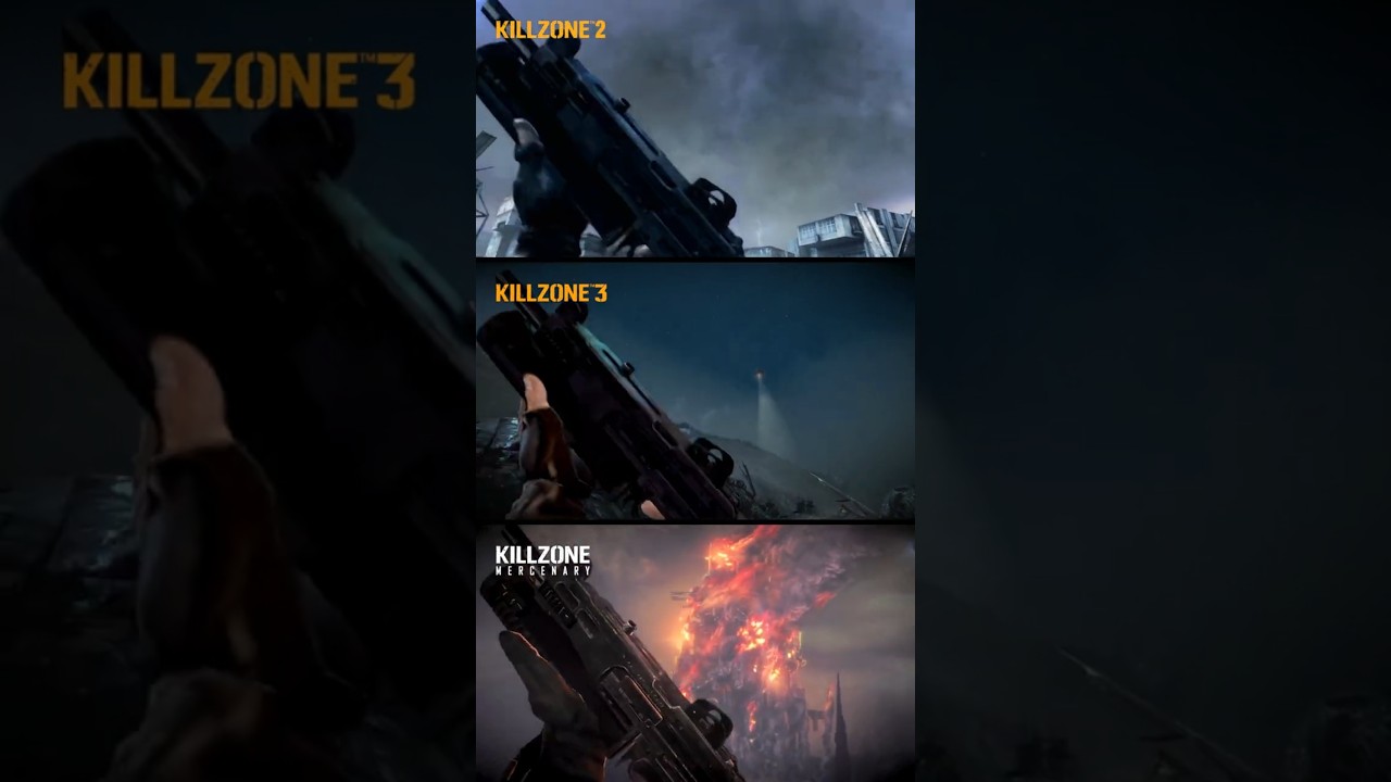 Comparing STA-11 Submachine Gun in Killzone games 