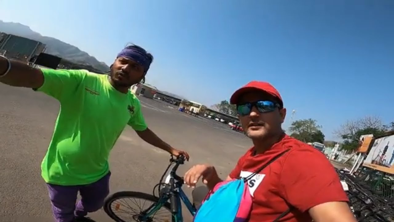 Hero Lectro Electric Cycle Review - Ecycle Review - River Front Cycling Near Statue of Unity Kevadia