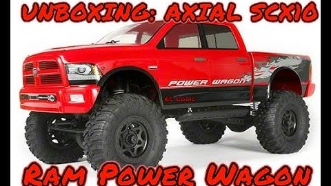 UNBOXING: Axial SCX10 Power Wagon