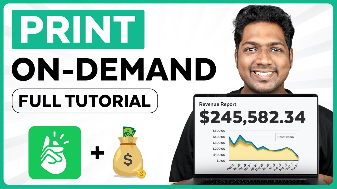 How to Start a Print-on-Demand Business in 2026 | Full Tutorial - YouTube