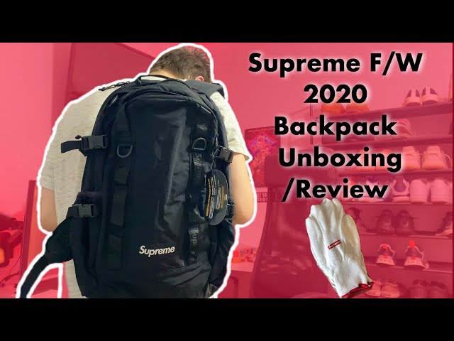 Supreme SS21 Backpack Review and Try On 