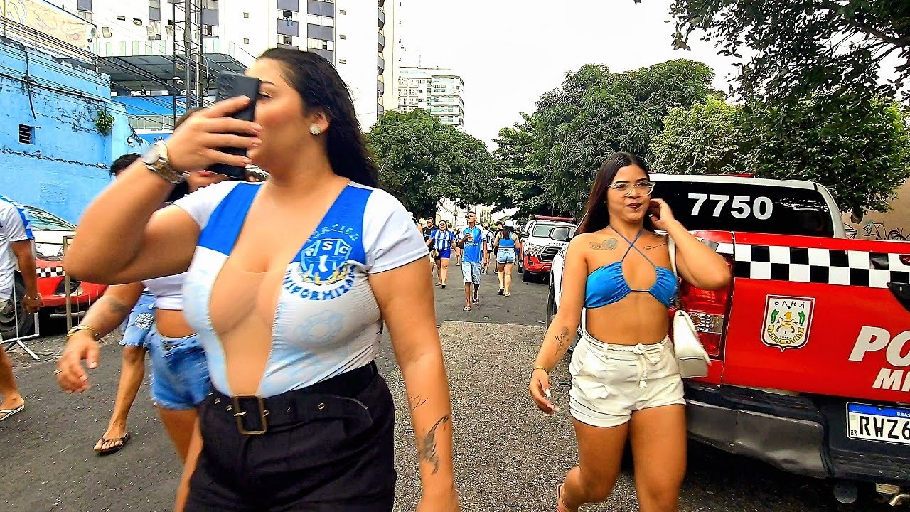 ARREDORES DA CURUZU EM DIA DE JOGO DO PAPÃO | 4K 60fps