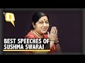 Remembering Sushma Swaraj | How She Won Hearts Across Party Lines  – A Look at Her Speeches