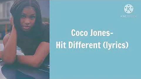 Coco jones -Hit different lyrics video