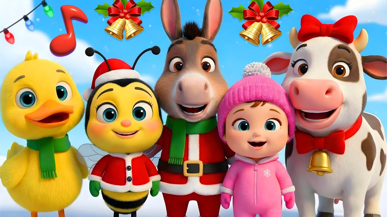 🎵 Villancicos Mix 🎄Mi Burrito Sabanero 🫏 Abejita Chiquitita 🐝 Patito 🐥 Campana Sobre Campana 🔔