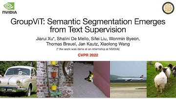 GroupViT: Semantic Segmentation Emerges from Text Supervision