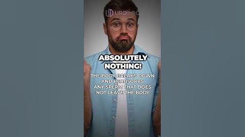 What happens if you stop ejaculating?