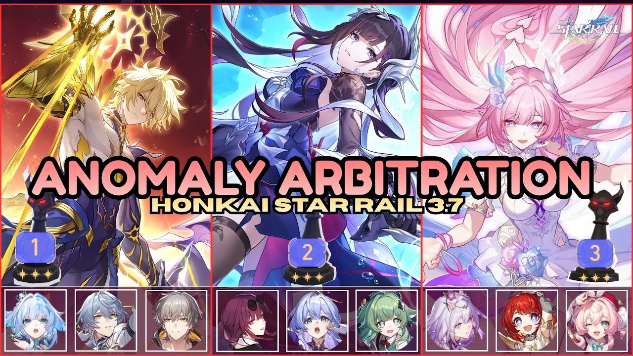 ANOMALY ARBITRATION 3.7 - PHAINON E0S0 & HYSILENS DOT & CYRENE E0S0 - HSR 3.7 [HONKAI: STAR RAIL]