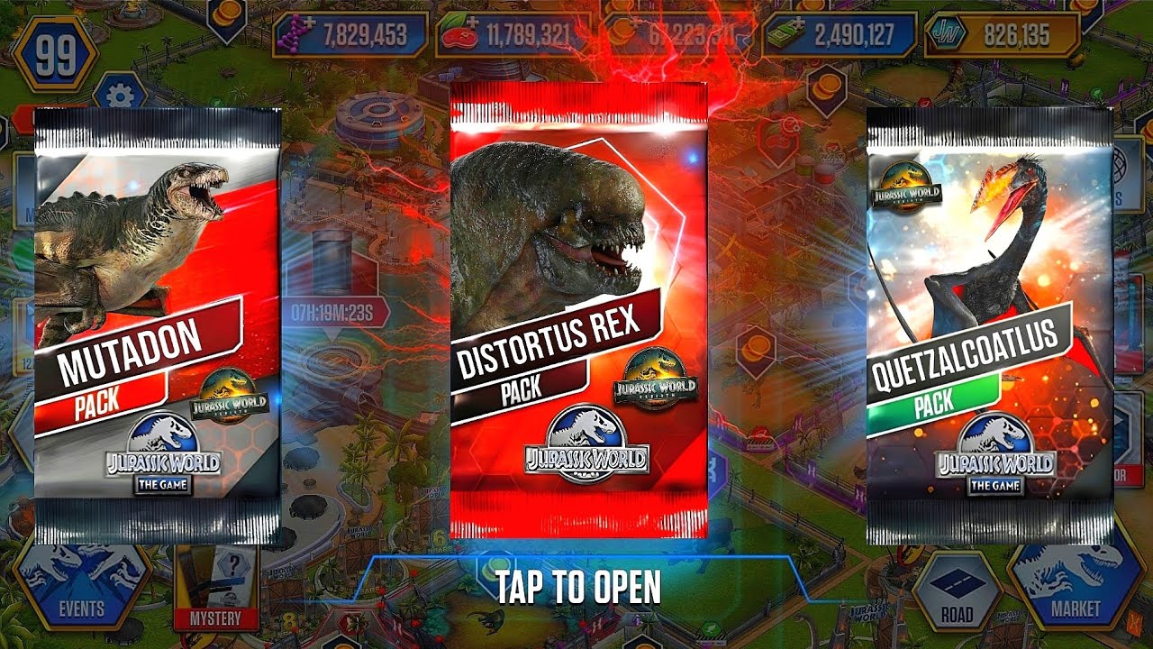 D-REX , MUTADON , and QUETZALCOATLUS PACKS OPENING! 🔥 | Jurassic World The Game 2025