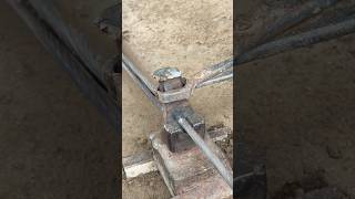Old man cutting a iron rod Pakistani ideas #ironcuttingmachine #howtocutt#automobile #diy