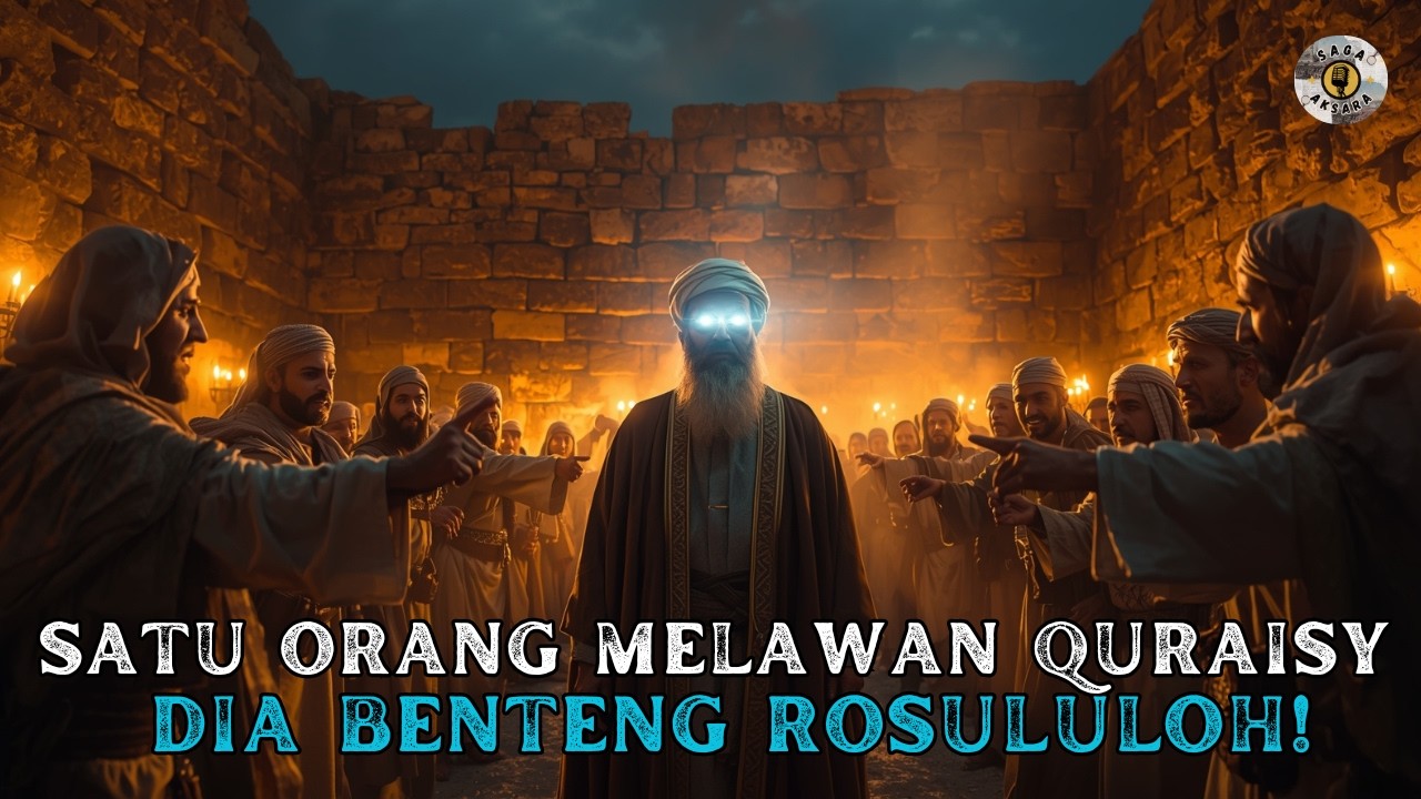 DIANCAM QURAISY, TAPI TAK PERNAH MENYERAH !! PENGORBANAN ABU THOLIB BIKIN MERINDING.... 