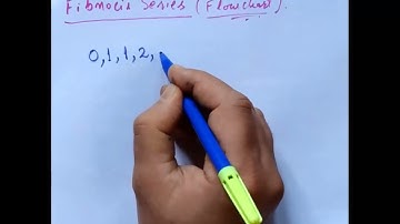 Fibonacci Series | Flowchart #Flowchart​​ 5