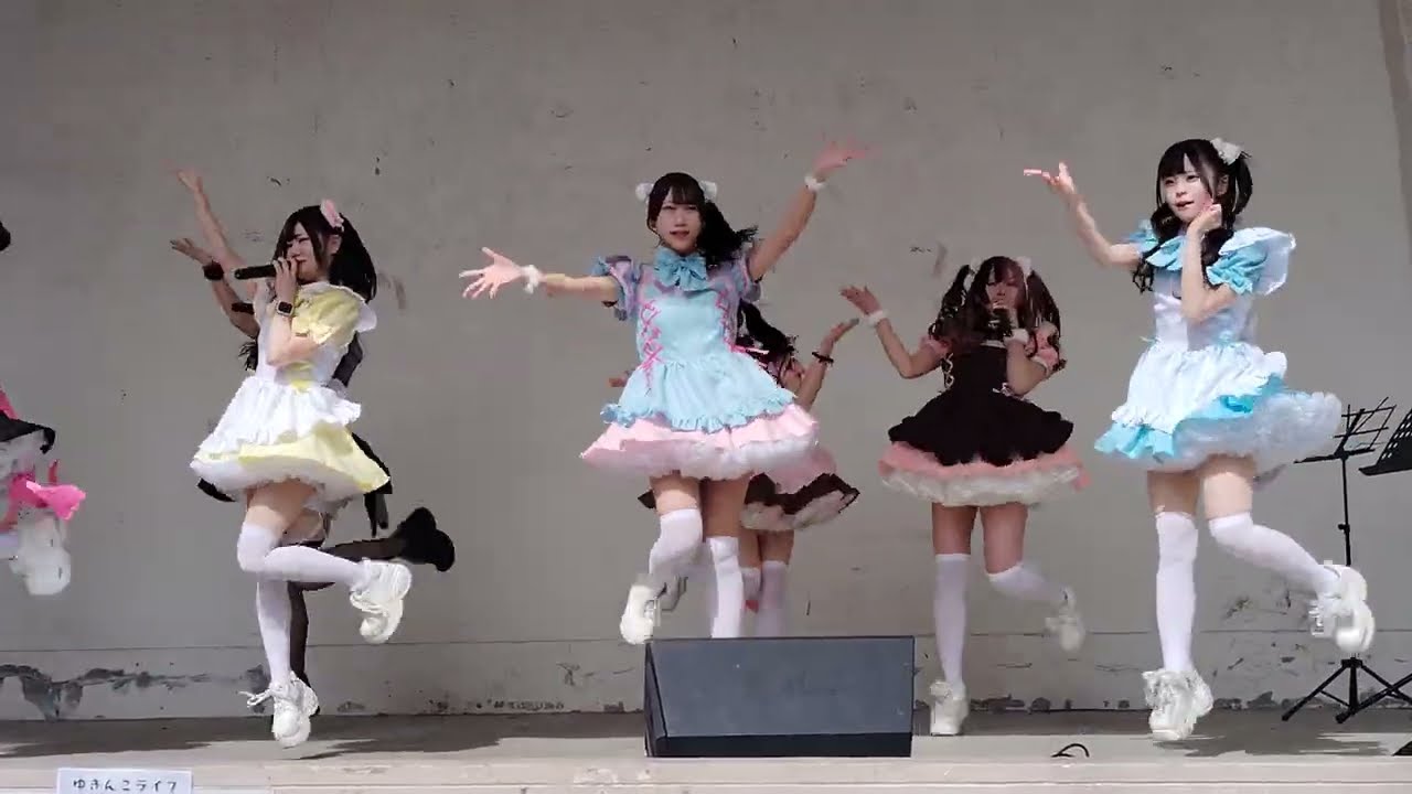 26.3.8.　にゃんぽんたん  ①　ゆきんこライブ　仙台 勾当台公園