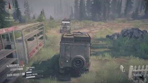 Mudrunner Gameplay 1#  (graphics on low)