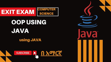 Exit Exam Preparation for Computer Science | Object Oriented Programming | Sample Exercise Part - 6