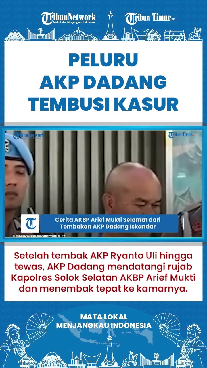 SHORT | Cerita AKBP Arief Mukti Selamat dari Tembakan AKP Dadang, Ditemukan Peluru Tembus Kasur