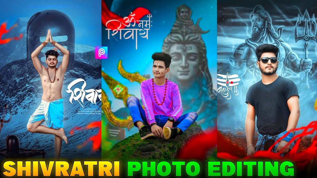 Shivratri Photo Editing | Maha Shivratri Photo Editing 2022 PicsArt | Shivratri Editing