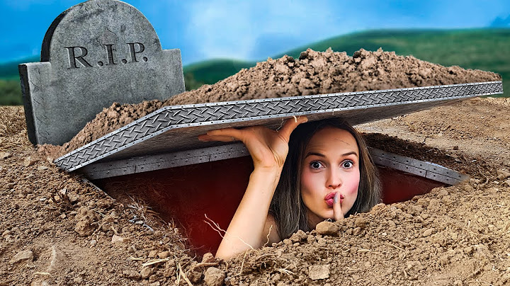 CONSTRUI UN BUNKER SECRETO EN UN CEMENTERIO