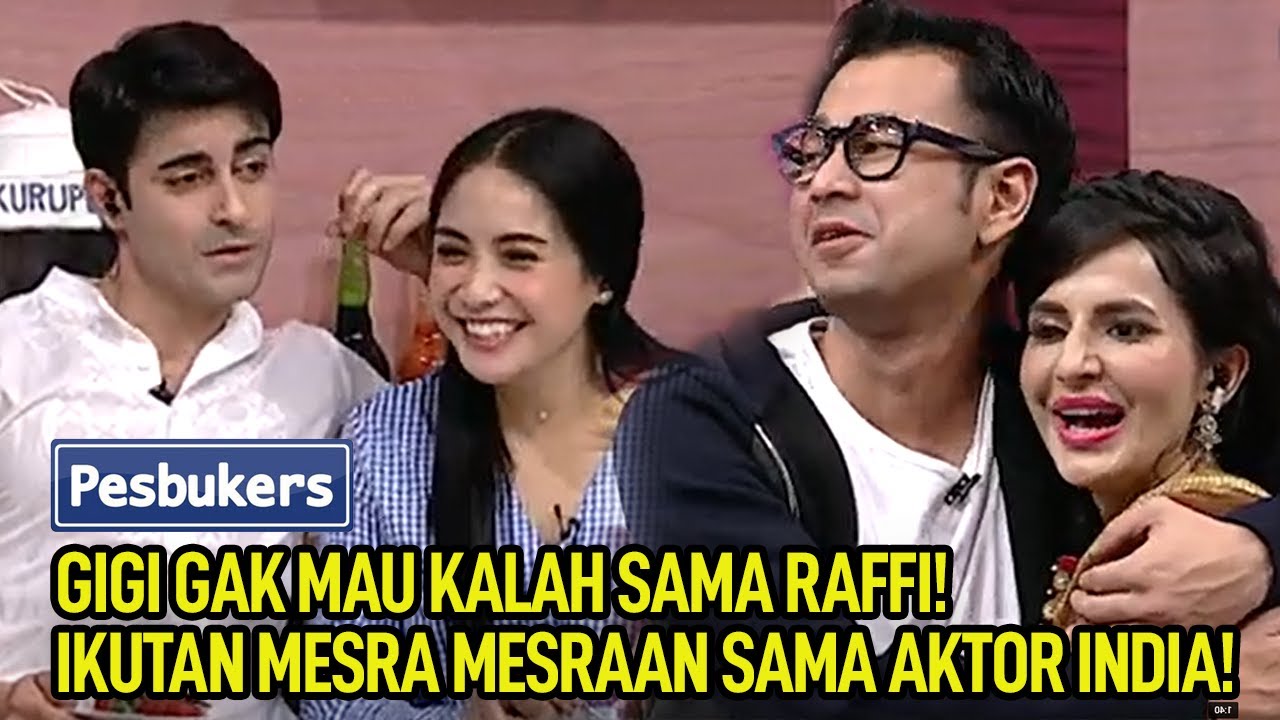 Nagita Gak Mau Kalah Sama Raffi! Ikutan Mesra Mesraan Sama Aktor India!