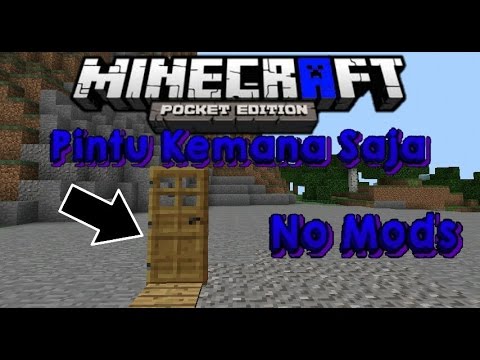 Cara Membuat Pintu Kemana Saja Di MCPE - Minecraft PE Cara Membuat Pintu Kemana Saja Di MCPE - Minecraft PE