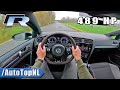 489hp vw golf r mk7 loud pov test drive by autotopnl