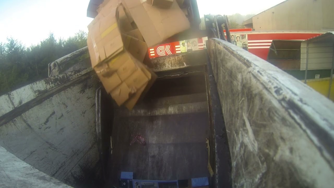 Old video from driving for Commercial Waste