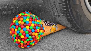 Best Things to Crush With a Car | Car vs Big Candy & Slime | Car Smashing Things ASMR