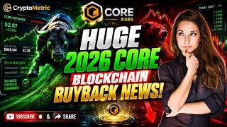 Core Crypto: Huge 2026 Core Blockchain Buyback News!