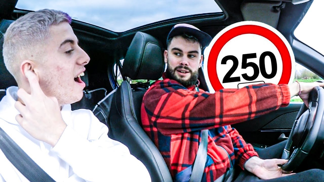 J'ESSAYE LA VOITURE DE MICHOU (il a eu peur)