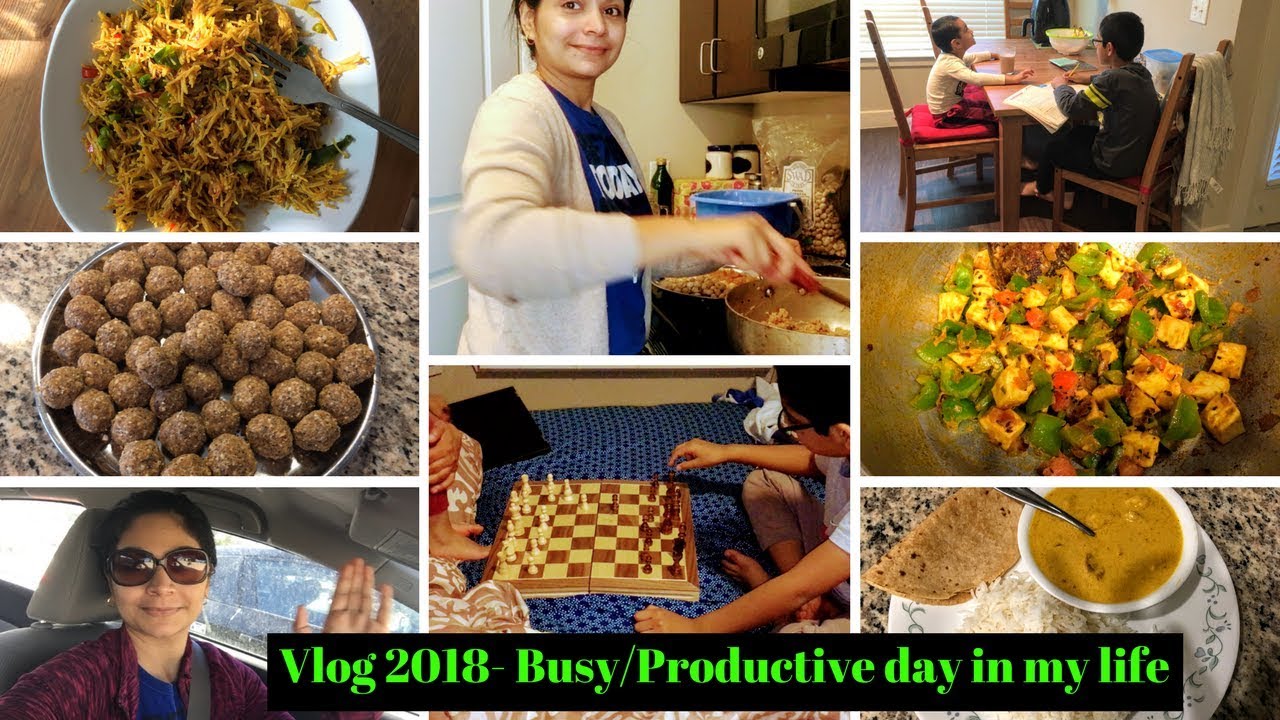 Vlog 2018- How I manage to have a Productive Day  I Reallife Realhome