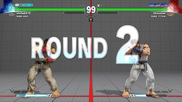 Street Fighter V Season 2 CFN Beta: Ryu Mirror Match