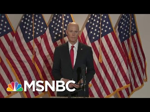 Rick Scott, Marco Rubio Suggest Public Should Wear Masks | Morning Joe | MSNBC