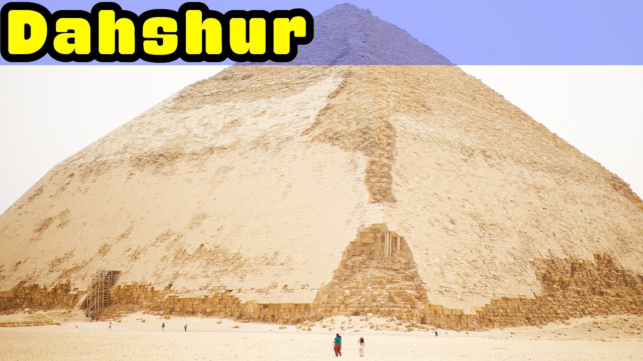 Documentary backdrop image for Before Giza: The Forgotten Pyramids of Dahshur (Bent and Red Pyramids of King Sneferu, c. 2600 BC) (2026)