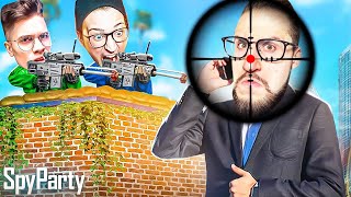 2 СНАЙПЕРА VS 1 ШПИОН! МИССИЯ НЕВЫПОЛНИМА ДЛЯ ОЛЕГА COFFI! (SPY PARTY)