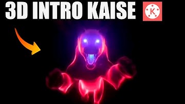 Tiger intro kaise banaye kinemaster se !! Running Tiger intro kaise banaye