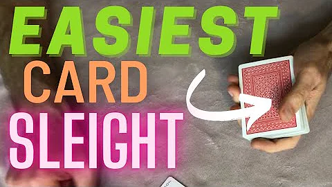 The EASIEST Sleight of Hand Move in CARD Magic (For BEGINNERS or Advanced) - (POWERFUL Effects)