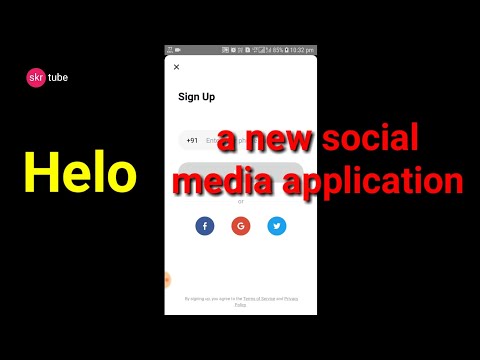 #Helo Helo a new social media application