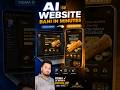 5 minutes mai website kese banaye 🚀 #WebDesign #AITools