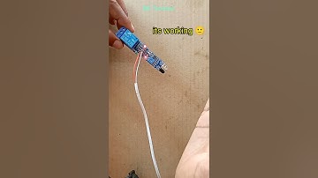 how to work Relay Module or IR Proximity Sensor 😱😱#shorts #youtubeshorts #experiment