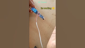 how to work Relay Module or IR Proximity Sensor 😱😱#shorts #youtubeshorts #experiment