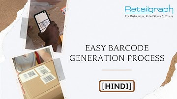 Easy Barcode Generation Process with RetailGraph ERP #shorts