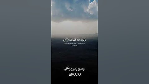 القارئ أشرف اللحجي