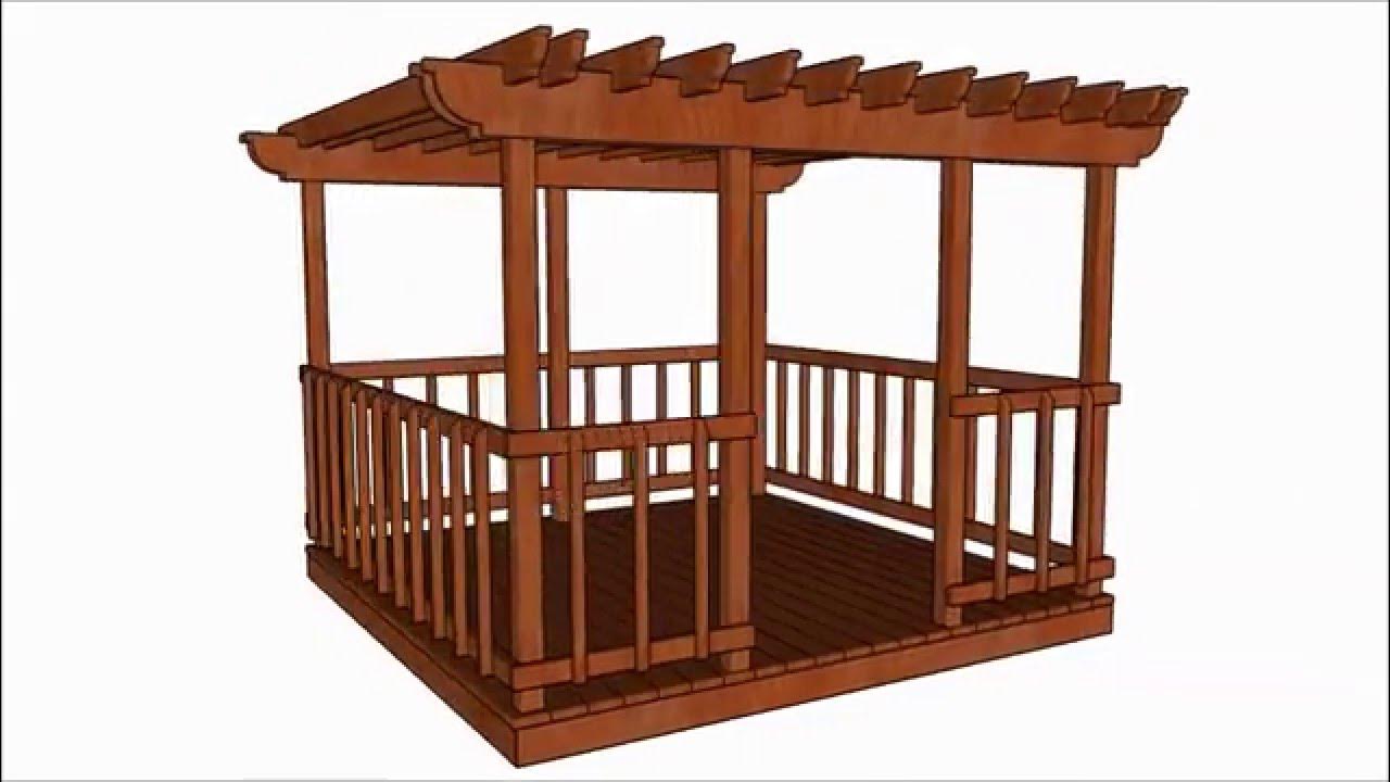 Free Gazebo Plans YouTube