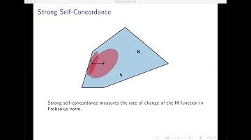 Session 9B - Strong Self-Concordance and Sampling