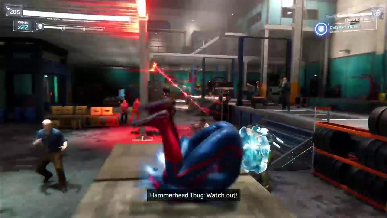 Spiderman End of HammerHead DLC YouTube