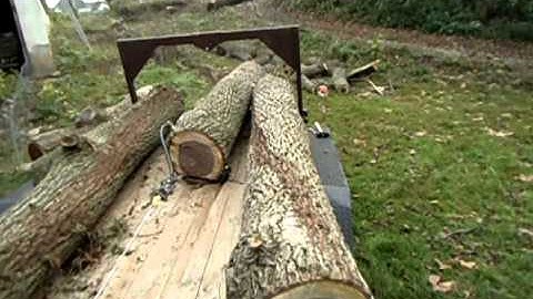 Log loader for a trailer under $1000 Part 3
